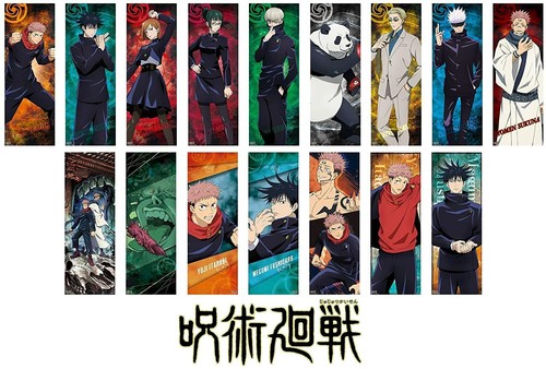 kadokawa jujutsu kaisen pos x pos collection box poster gojo itadori nanami ebay