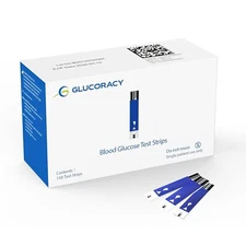 150 Blood Glucose Test Strips Glucoracy G-425-2/G-425 Diabetic Blood Test Strip