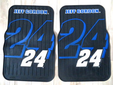 JEFF GORDON- NASCAR- RUBBER -AUTO FLOOR MATS-UNIVERSAL FIT-2005-VTG-