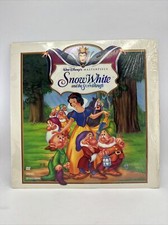 "Snow White and the Seven Dwarfs" Laserdisc LD - Walt Disney Masterpiece