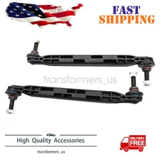 For Chevy 14-19 Impala 13-15 Malibu 13-19 Cadillac XTS Pair Front Sway Bar Link