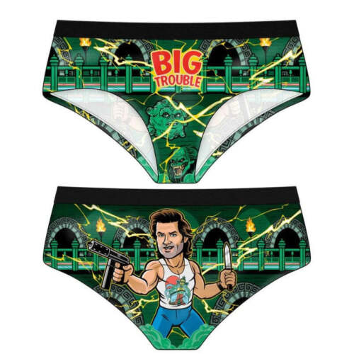 Harebrained Big Trouble Period Panties Funny Womens Underwear - Picture 7 of 12