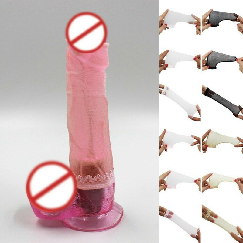 Para Hombres Sissy Bolsa Pene Calcetín Calentador Manga Funda Encubrimiento Tangas Lencería-Briefs
