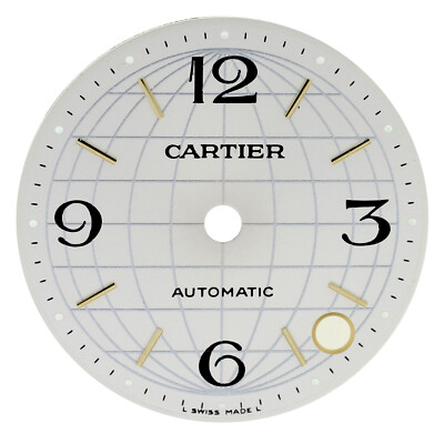 Cartier Pasha C 26 mm Silver Meridian Dial for 35 mm Automatic Unisex Watch