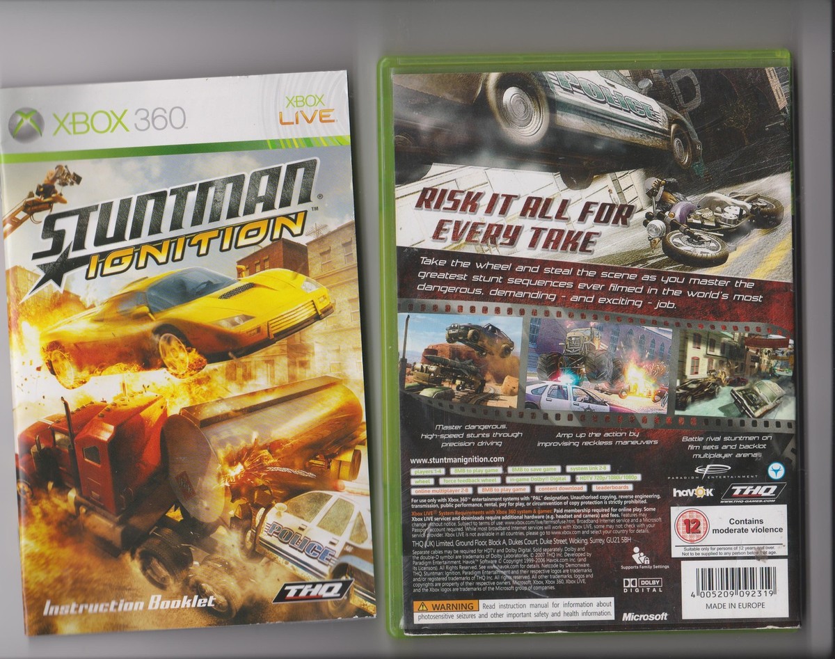 STUNTMAN IGNITION XBOX 360 / X BOX 360 | eBay