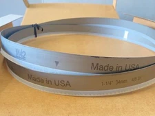 1 new MORSE 12' x 1-1/4" x .042" 4/6 VP Variable Pitch M42 Welded Bandsaw Blade