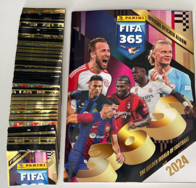 Panini FIFA 365 2024 - Complete Set: 437 Stickers + Album