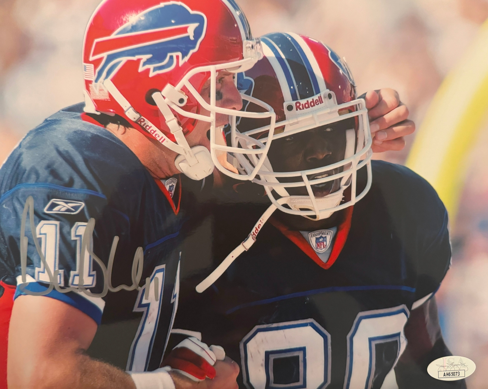 Drew Bledsoe Buffalo 8x10 Autographed Signed Photo JSA 