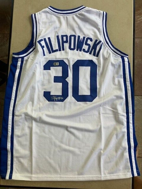 Kyle Filipowski Autographed Duke Jersey XL