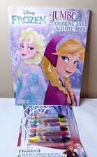 Disney's Frozen Coloring Book and Crayons Bundle