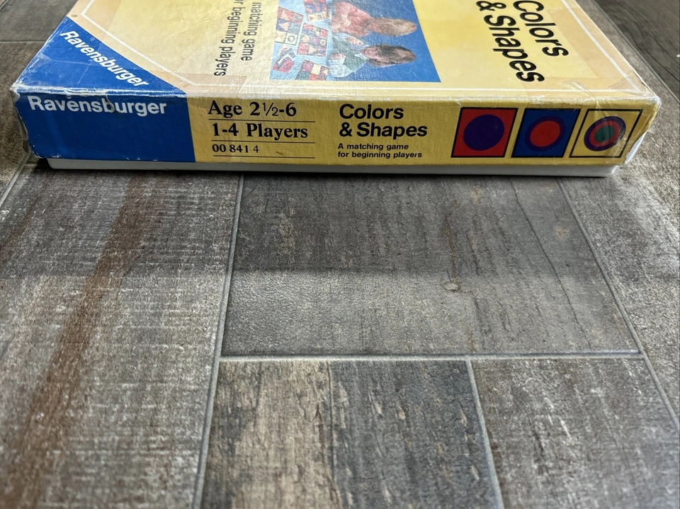 Ravensburger 1970 / 1987 Colors & ￼ Shapes Matching Game Germany Ages 2 To 6 ￼ - Image 3 of 4