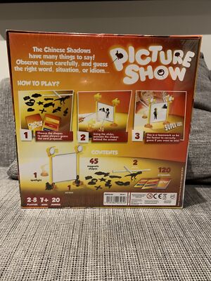 Picture Show Asmodee - Gioco Da Tavolo Per Famiglie E Bambini - Indovinelli Con Ombre Cinesi - Età 7+, 2-8 Giocatori, 20 Minuti - 2