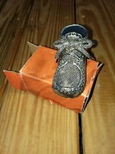 Silver Birth Record Baby Shoe G3