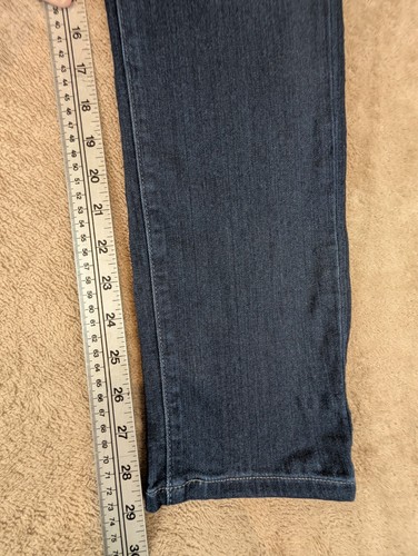 Paige Women's Dark Wash Size 32 Skyline Skinny Stretch Jeans 34" by 29" - Picture 14 of 16