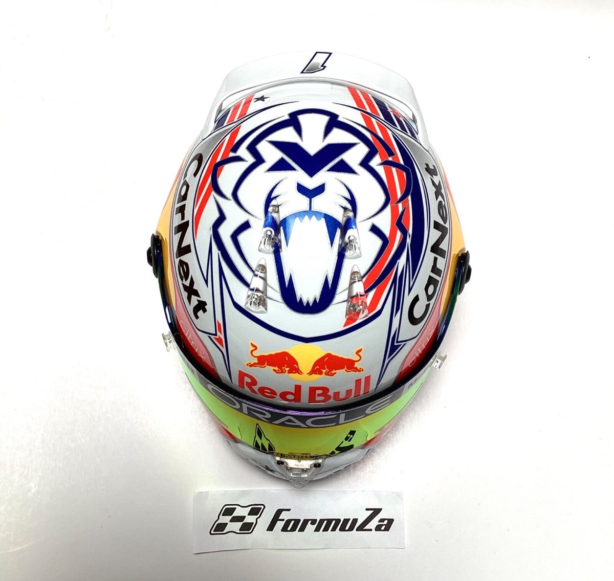 Casque Max Verstappen 2020 🏁 1/2 Échelle – Version Officielle Red Bull F1 - Collection