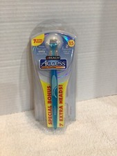 Reach Access Daily Flosser With 15 Disposable Snap-on Heads Blue