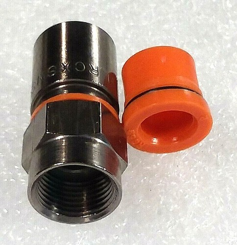 Belden Snap-N-Seal "F" Series Male 2-Piece Compression Connectors; Part #SNS6PLA - Picture 3 of 5