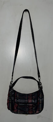 Coach Poppy Tartan Groovy Swing bag/ Crossbody Bag/ Shoulder Bag