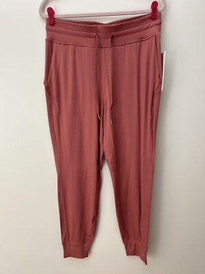 NWT Size 10 LULULEMON READY TO RULU HIGH RISE HR JOGGER BRRO BRIER ROSE