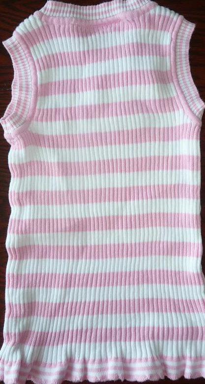 Girls The Childrens Place Girls Knit Sleeveless Top tank Sz 7T - Image 2 of 2