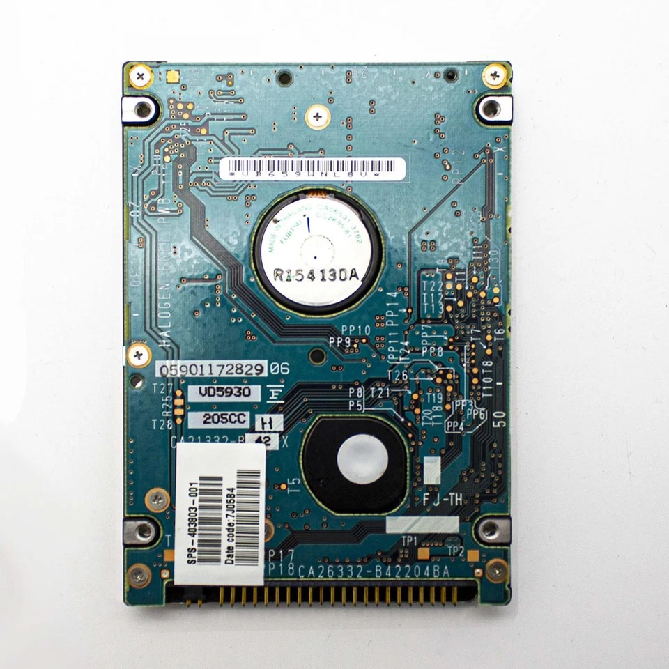 Hard Disk HDD Drive Ide Pata 2,5 " 80gb Computer Portable Eide No Recondition - Image 2 of 3