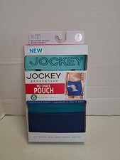 Jockey Boxer Briefs Mens Small 3-Pack No Chafe Pouch Microfiber Stretch S 28-30 