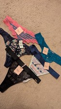 5 X  BOUX AVENUE ASSORTED THONGS  SIZE UK 8  NEW  RRP £52  BARGAIN