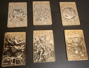 burger king pokemon gold cards ebay Burger King Pokemon Gold Cards Complete Set