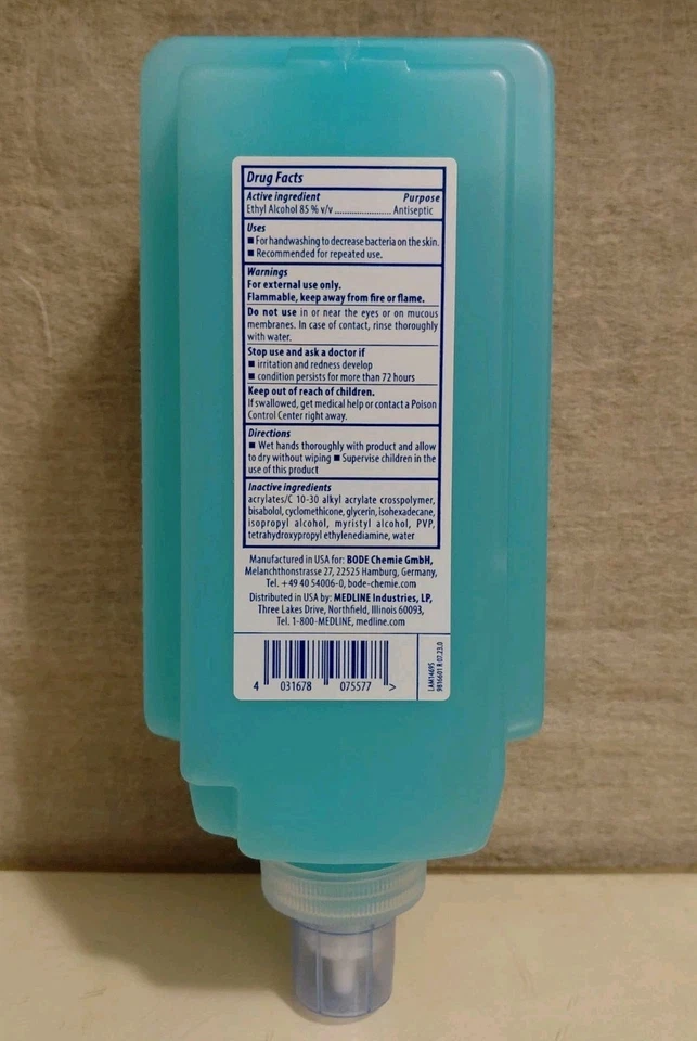 Sterillium Comfort Gel Hand Disinfectant, 1,000 mL Refill Bottle - Image 2 of 4