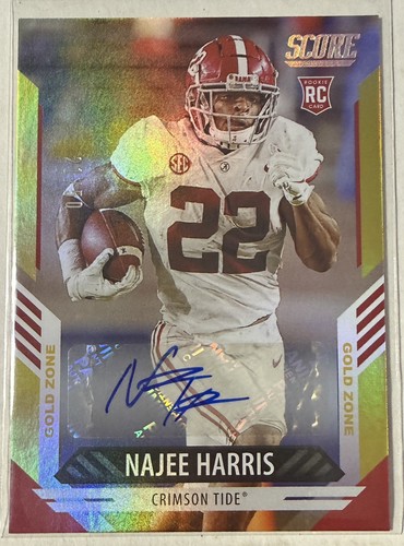 Najee Harris [Gold Zone] #309 2021 Panini Score card