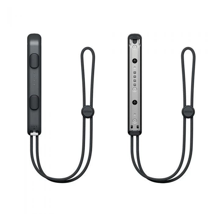 Official Nintendo Switch Wrist Straps Pair of 2 Genuine Joy Con Straps - Black - Image 2 of 4