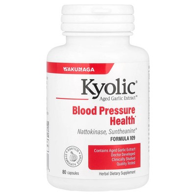Aged Garlic Extract , Formula 109, 80 Capsules
