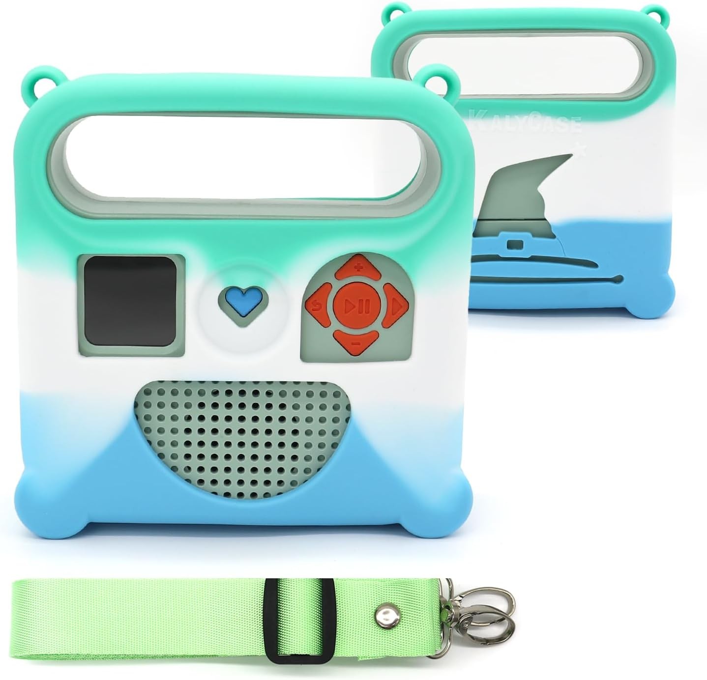 Housse Merlin V2 Kalycase coque silicone protection enceinte audio enfant vert