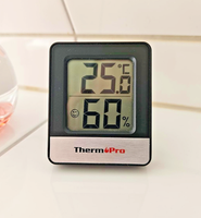 Thermopro TP49 Mini Thermo Hygrometer Thermometer Digital Luftfeuchtigkeit Klima