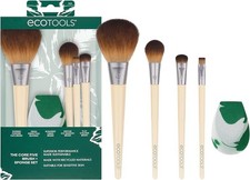 EcoTools Core 5 Makeup Brush Set Powder Cheek Shadow Eyeliner Blender