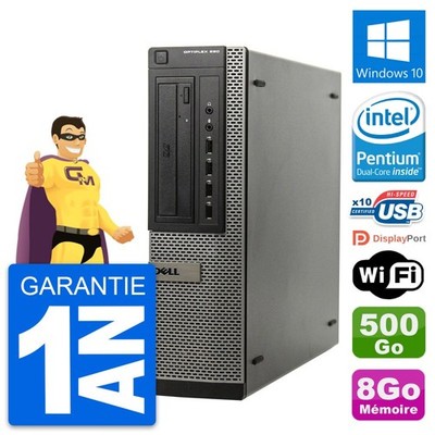 PC DELL OptiPlex 990 DT Intel G630 RAM 8GB Festplatte 500GB Windows 10 Wifi