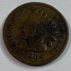 1909 Indian Head Cent Penny NICE Color