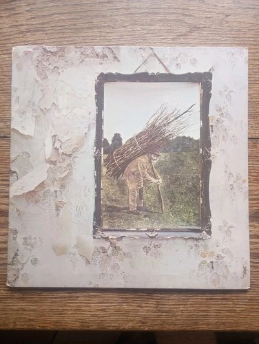 1971 Led Zeppelin IV 1st Press [Porky Pecko Duck in runout] Vinyl Record LP