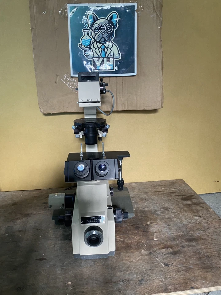 Microscopio invertido Olympus IMT-2 con objetivos - tal cual, hecho en Japón Foto 4 de 4