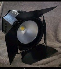 Lot of 2 Stage Light w/ Barn Doors COB LED Spots RGBWAUV 6in1 Par Light 200W