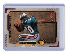 1998 Upper Deck Star Rookie John Avery Bronze UD Exclusives Rookie Card RC /100. rookie card picture