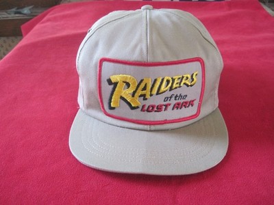1981 CREW MEMBERS CAP for RAIDERS OF THE LOST ARK STEVEN SPIELBERG GEORGE  LUCAS