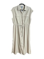 Old Navy NWT tan shirtdress in size large