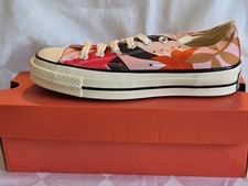 Converse Womens Chuck 70 Low 'Floral Print' Orange/Pink/Egret 568376C 6.5M NIB