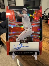 2025 Leaf Metal Baseball Will Gasparino Prospect RC Auto #/10