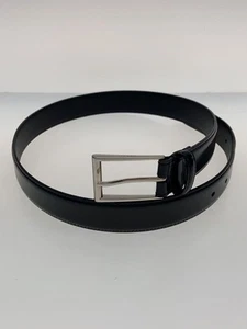 Ceinture GUCCI cuir noir homme 474313 froissée occasion