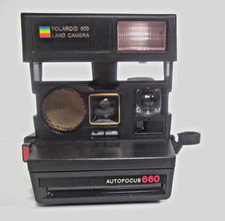 Polaroid 600 Land Camera Auto Focus 660 Instant Camera Untested