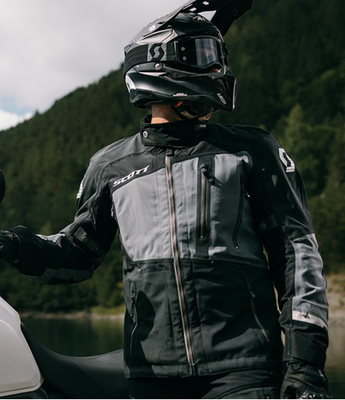 SCOTT Priority GTX ADV Motorcycle Jacket – Large Tall (LT) – Brand