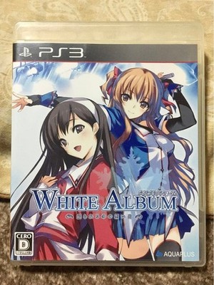 White Album Tsuzurareru Fuyu no Omoide PS3 Aqua Plus Sony PlayStation 3 Japan