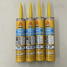 Sika Sikaflex 10.1 Oz. Pro Select Construction Sealant, Tan 515311 - Pack of 4